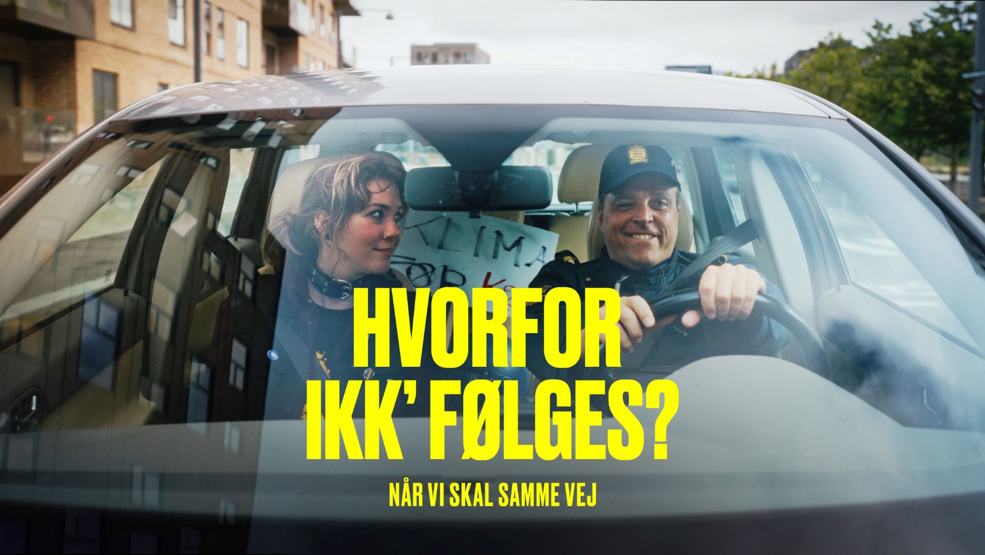 Vejdirektoratet står bag kampagne om samkørsel og delebilisme. Foto: Vejdirektoratet.