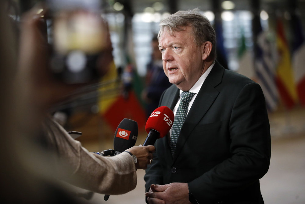 EU Foreign ministers council in Brussels