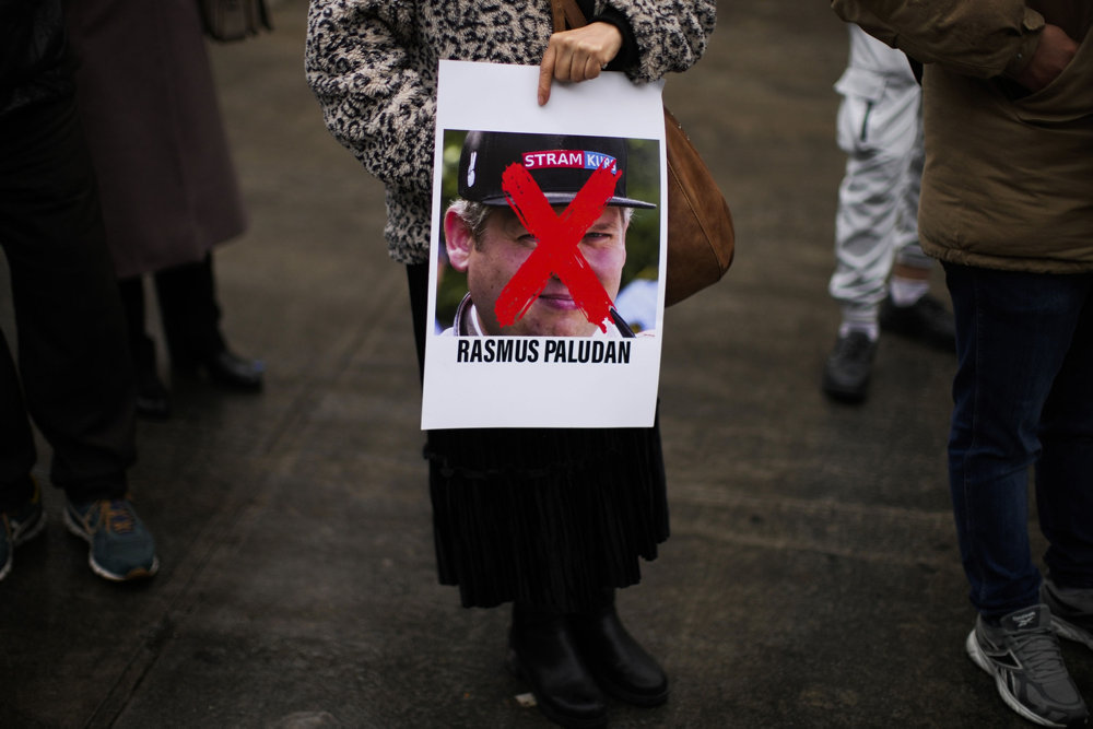 Turkey Denmark Protest