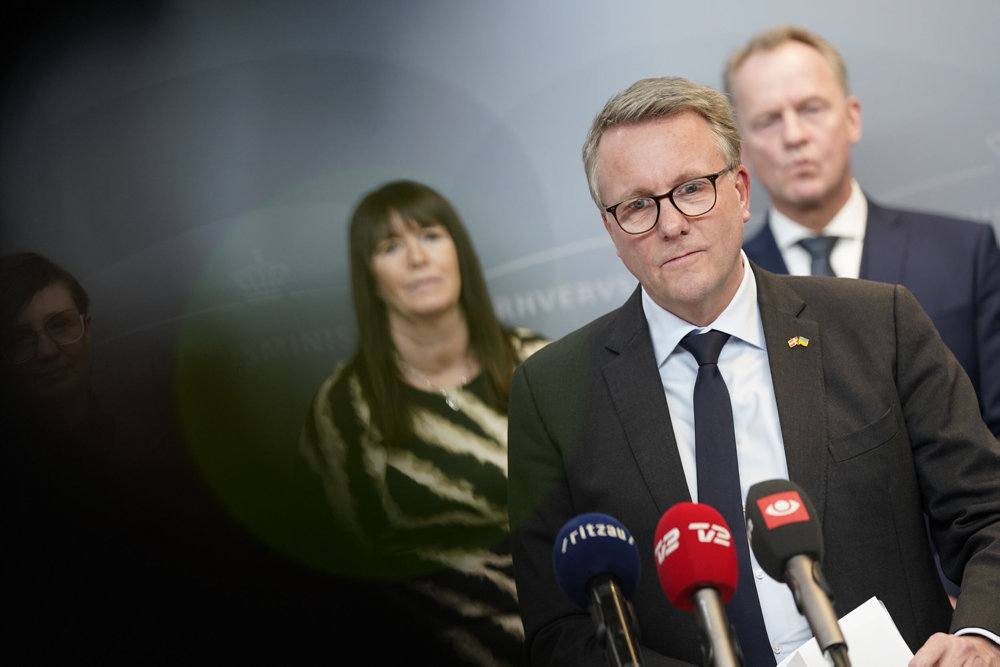 Regeringen holder pressemøde om købmandsordningen