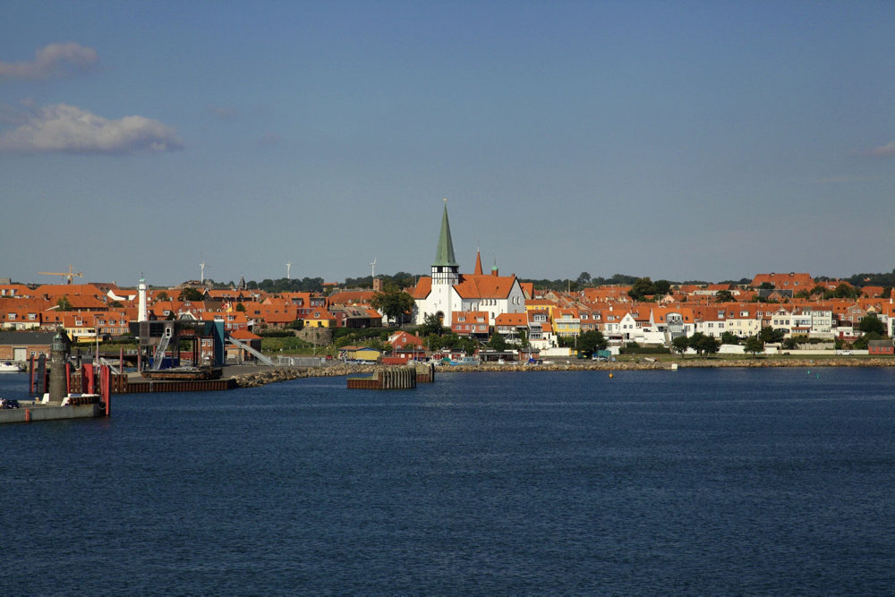 Roenne on the island of Bornholm