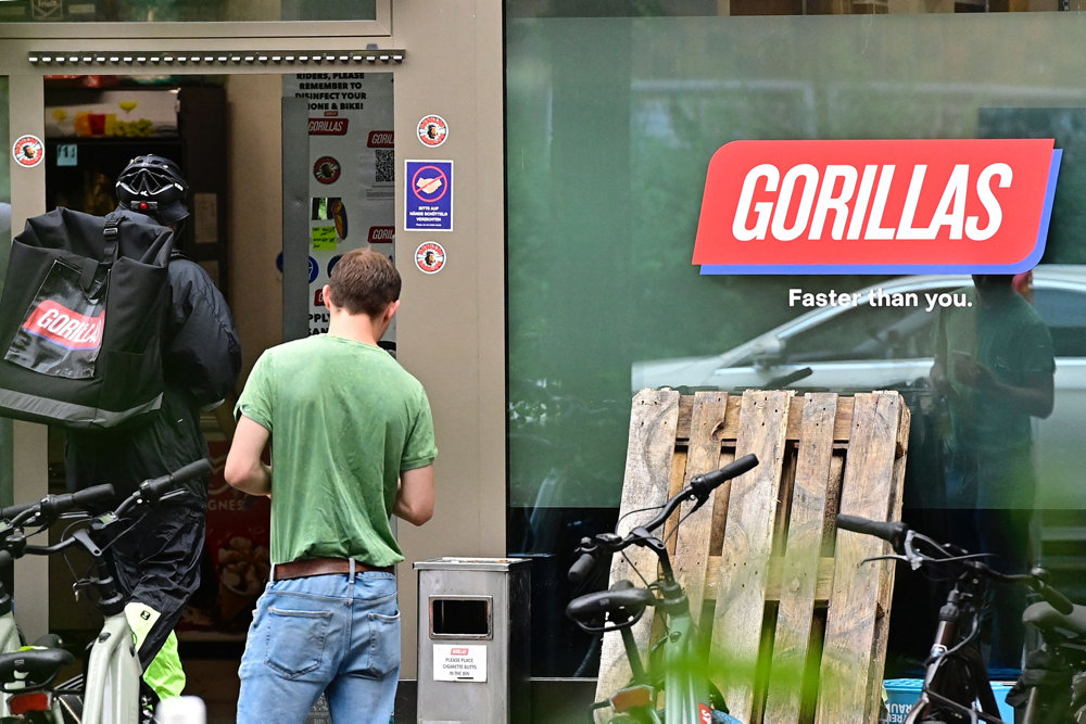 GERMANY-ECONOMY-GASTRONOMY-DELIVERY-GORILLAS