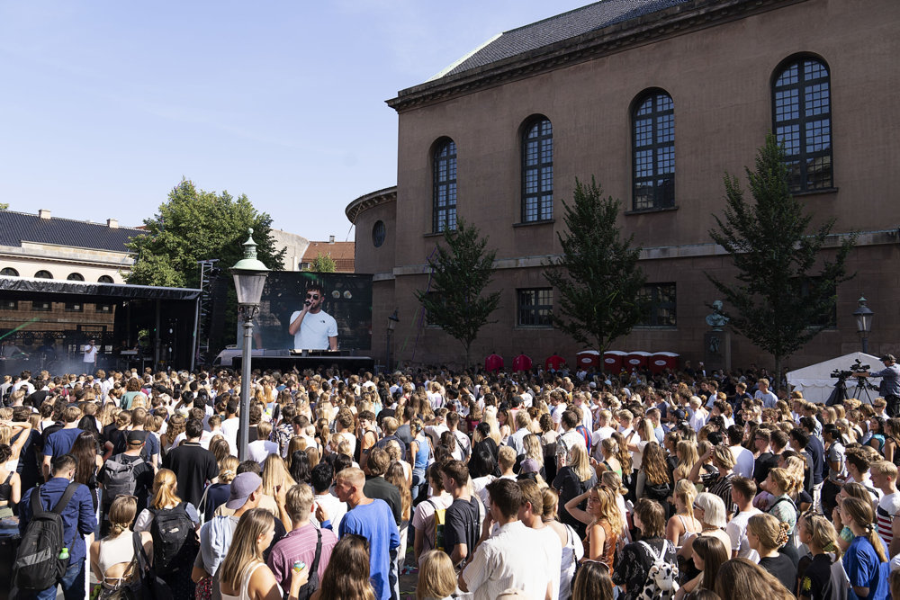 Københavns Universitet afholder immatrikulationsfest