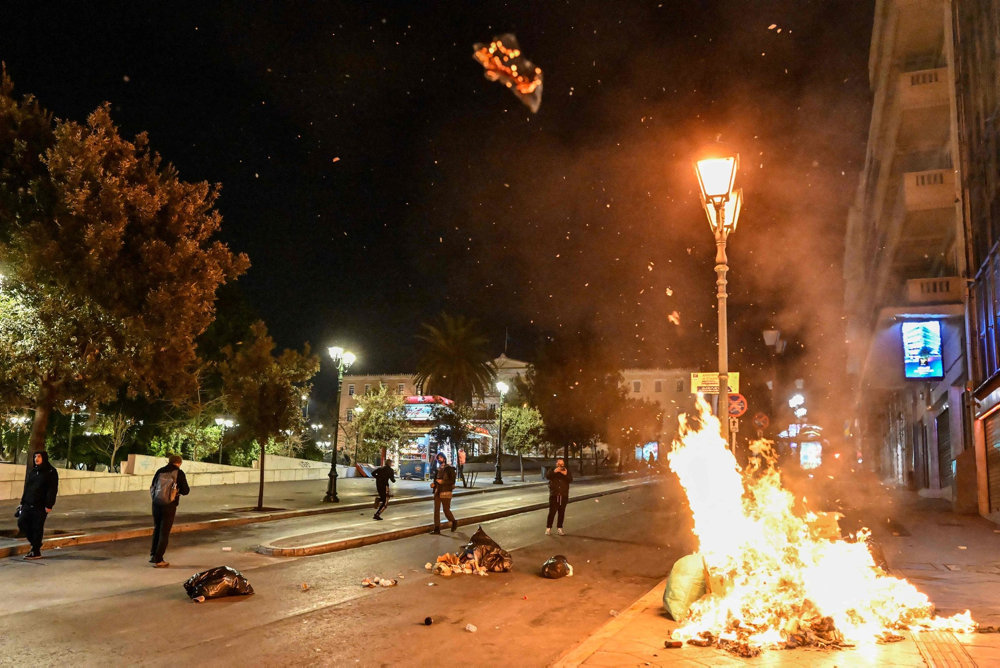 GREECE-TRANSPORT-ACCIDENT-DEMONSTRATION