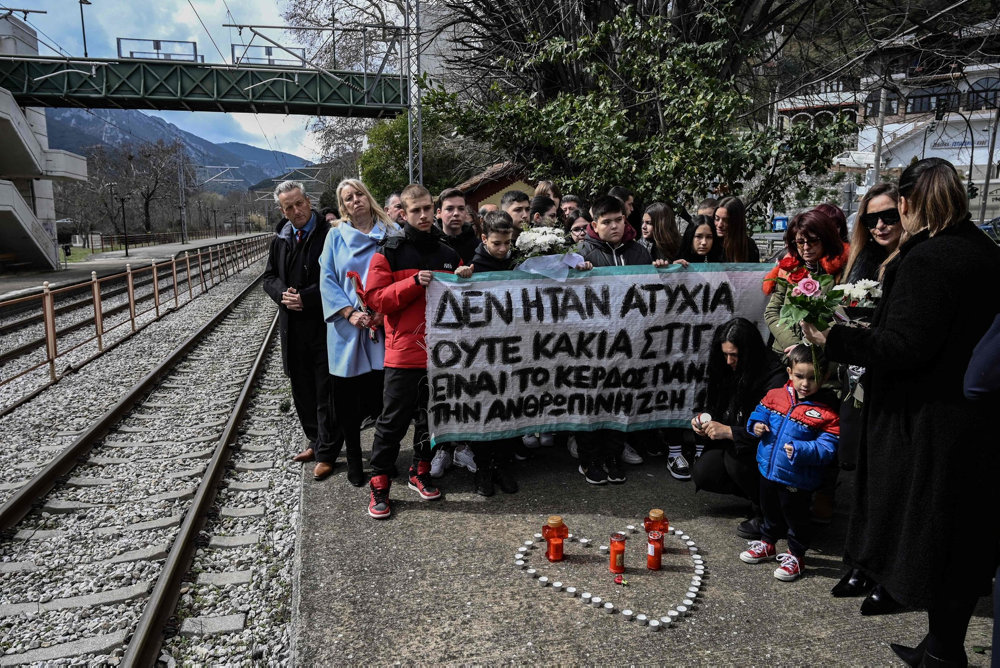 GREECE-TRANSPORT-RAIL-ACCIDENT