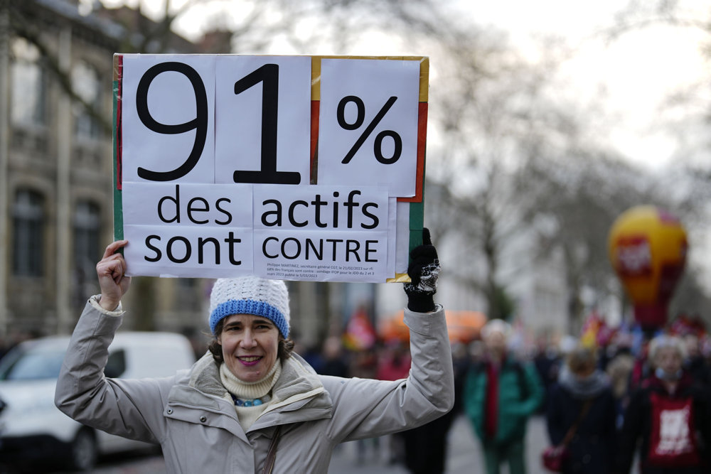 France Pension Protests