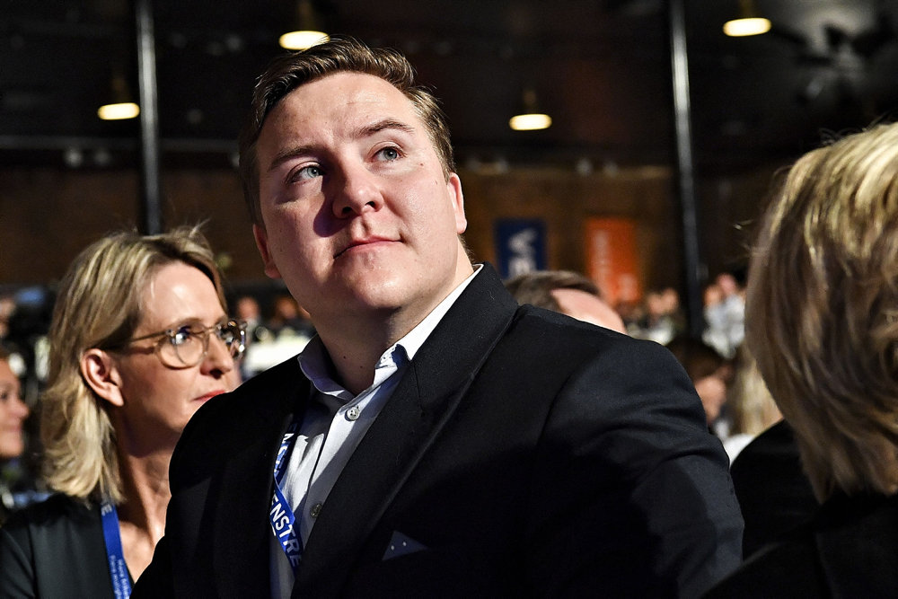 Bergur Løkke Rasmussen, venstre Venstre holder landsmøde i herning kongrescenter. lørdag den 19. november 2022