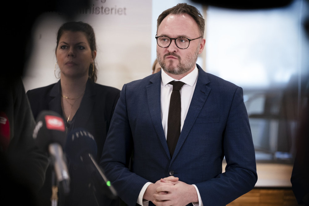 Doorstep i Klimaministeriet om indgåelse af politisk aftale om varmecheck og grøn varme fredag den 11. februar 2022.