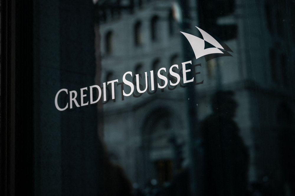 SWITZERLAND-ECONOMY-BANKING-CREDIT SUISSE-STOCKS