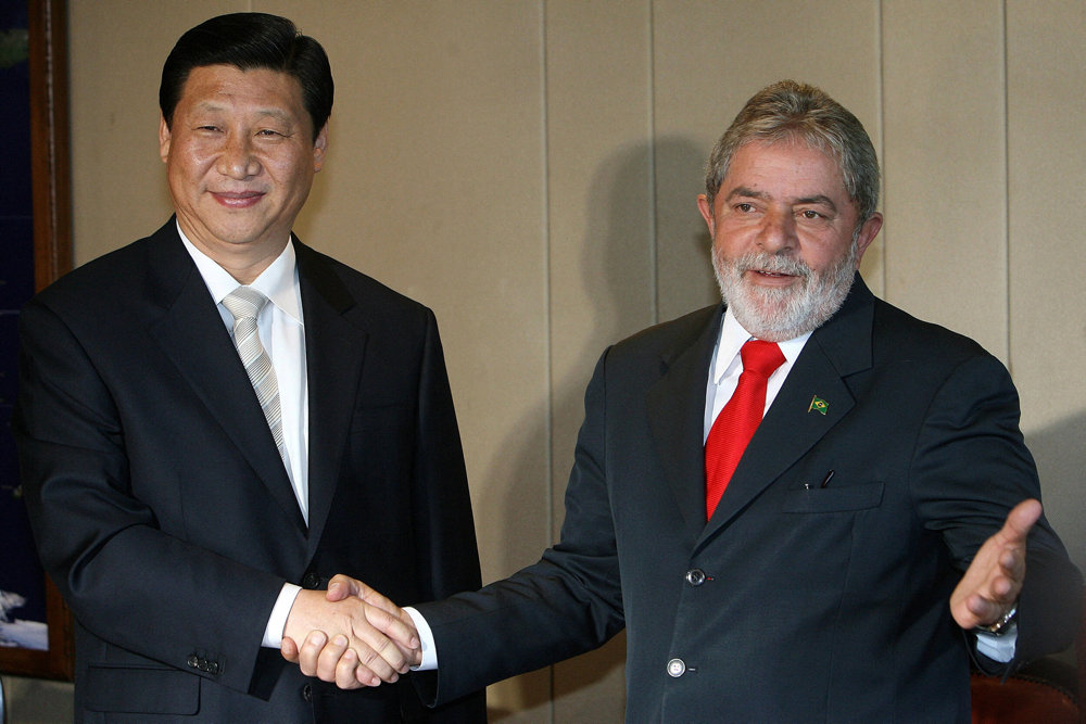 BRAZIL-CHINA-LULA DA SILVA-XI JINPING