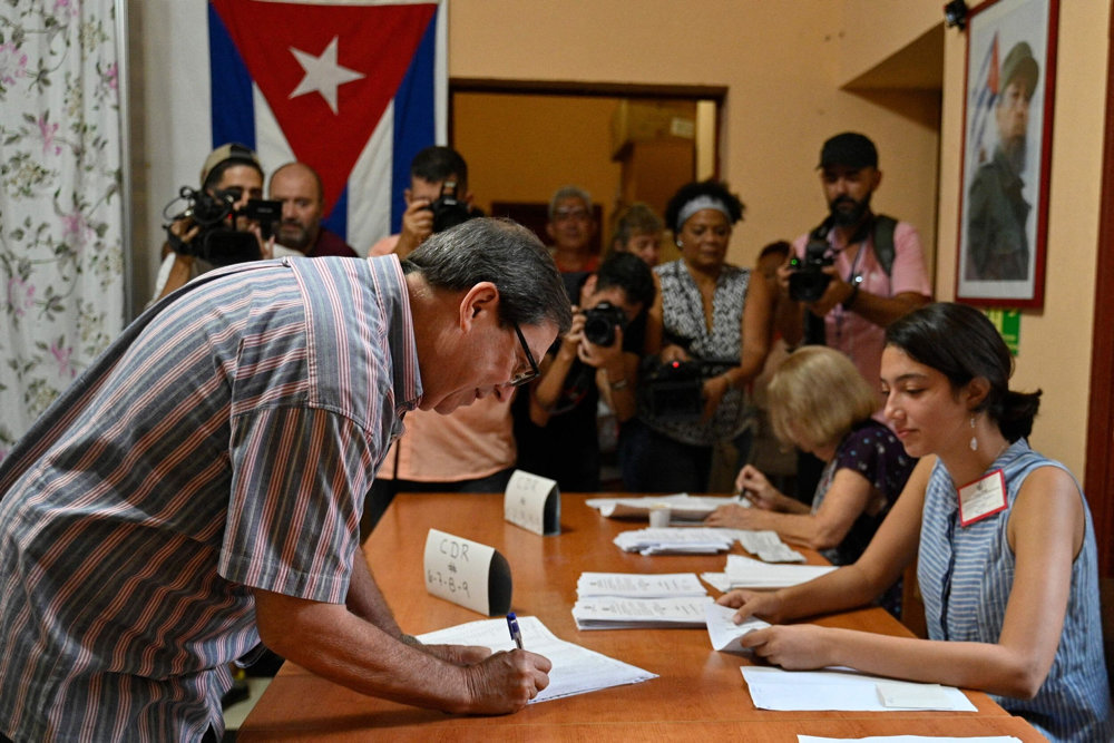 CUBA-ELECTION-LEGISLATIVE-VOTE