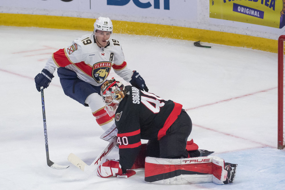 NHL: Florida Panthers at Ottawa Senators