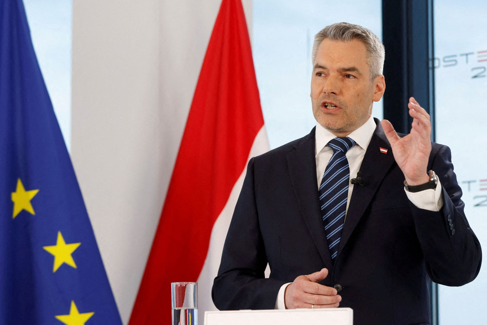 Austrian Chancellor Nehammer