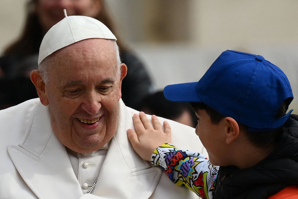 TOPSHOT-VATICAN-RELIGION-POPE-AUDIENCE