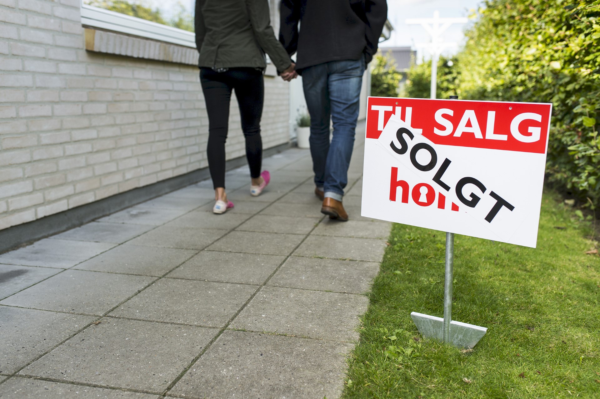 Februar har budt på flere fremvisninger og flere handler af huse, lejligheder og sommerhus, viser boligindekset fra Home og Danske Bank. Foto: Palle Skov