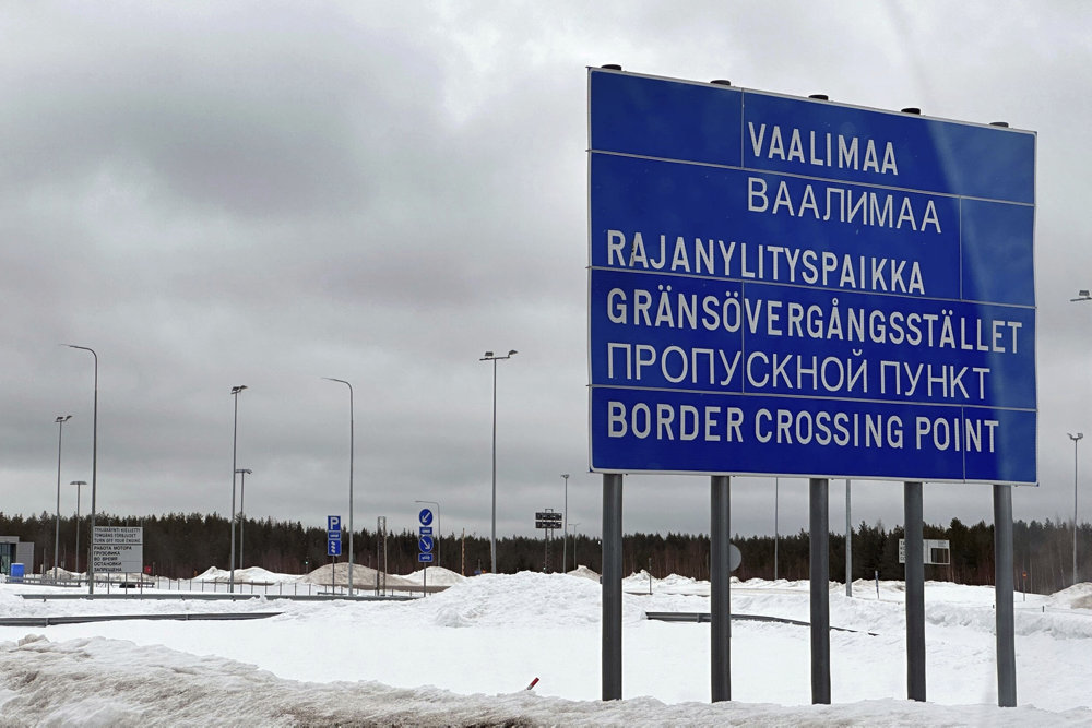 Border between Finland and Russia