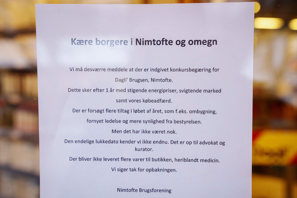 Høje energipriser presser de små købmænd