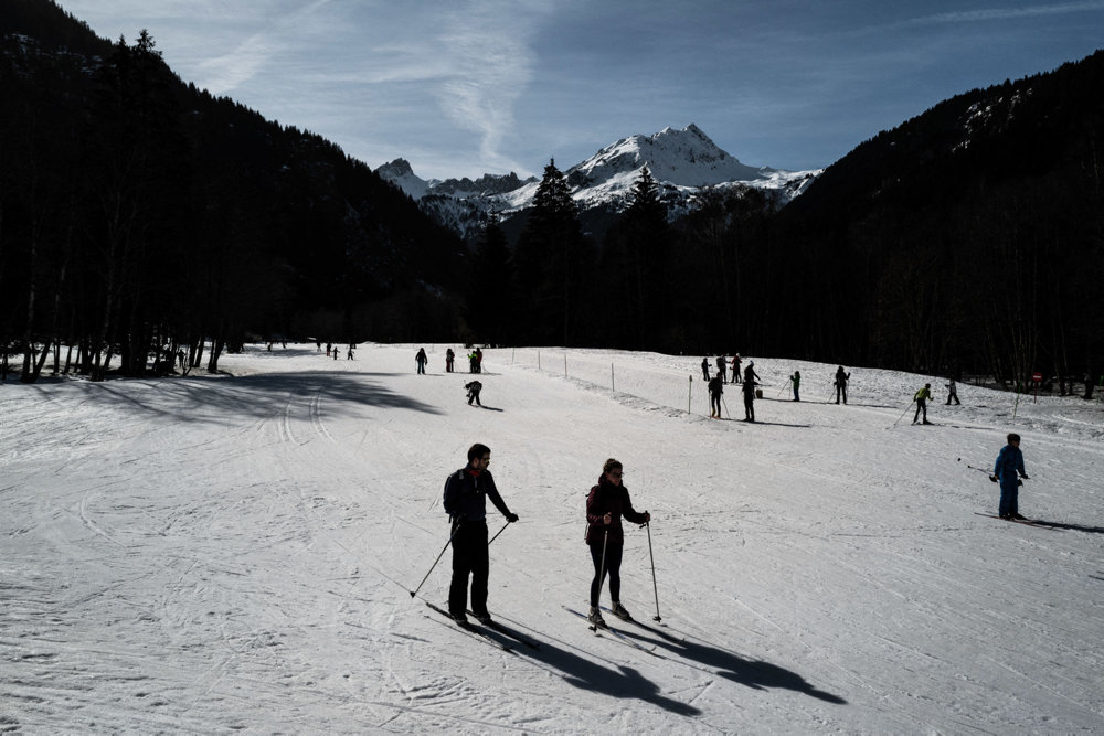 FRANCE-HOLIDAYS-SNOW-RESORT-FEATURES