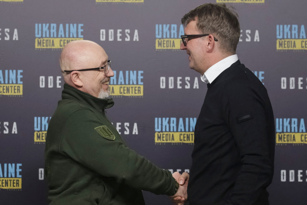 Danish acting Defense Minister Poulsen visits in Ukraine