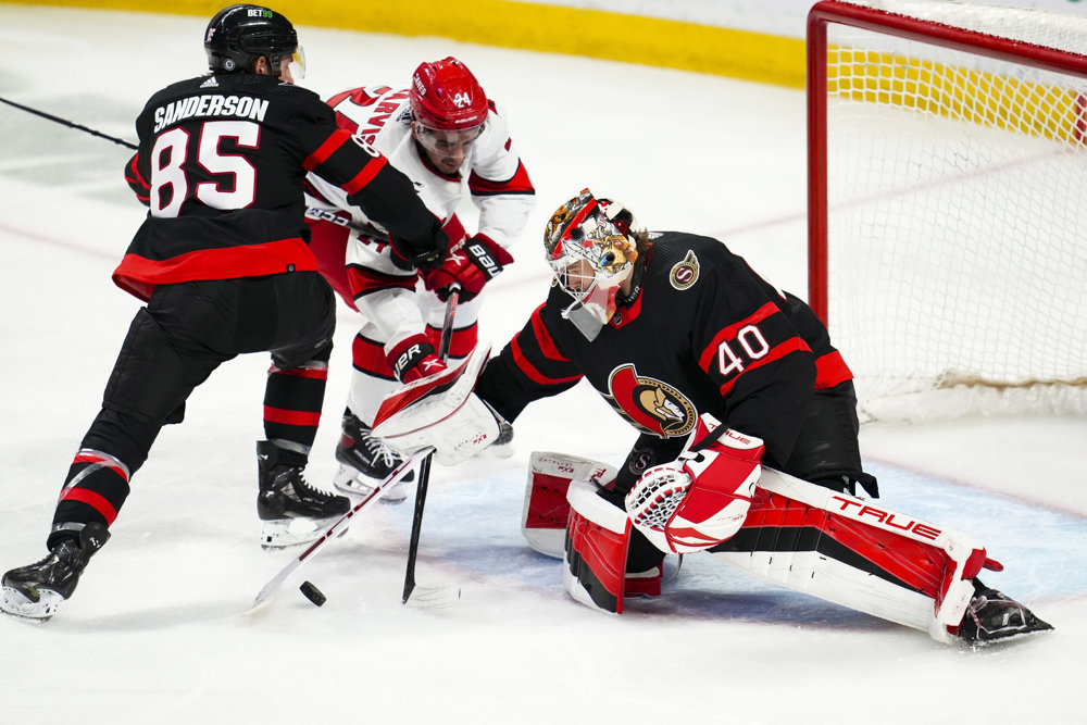 Hurricanes Senators Hockey