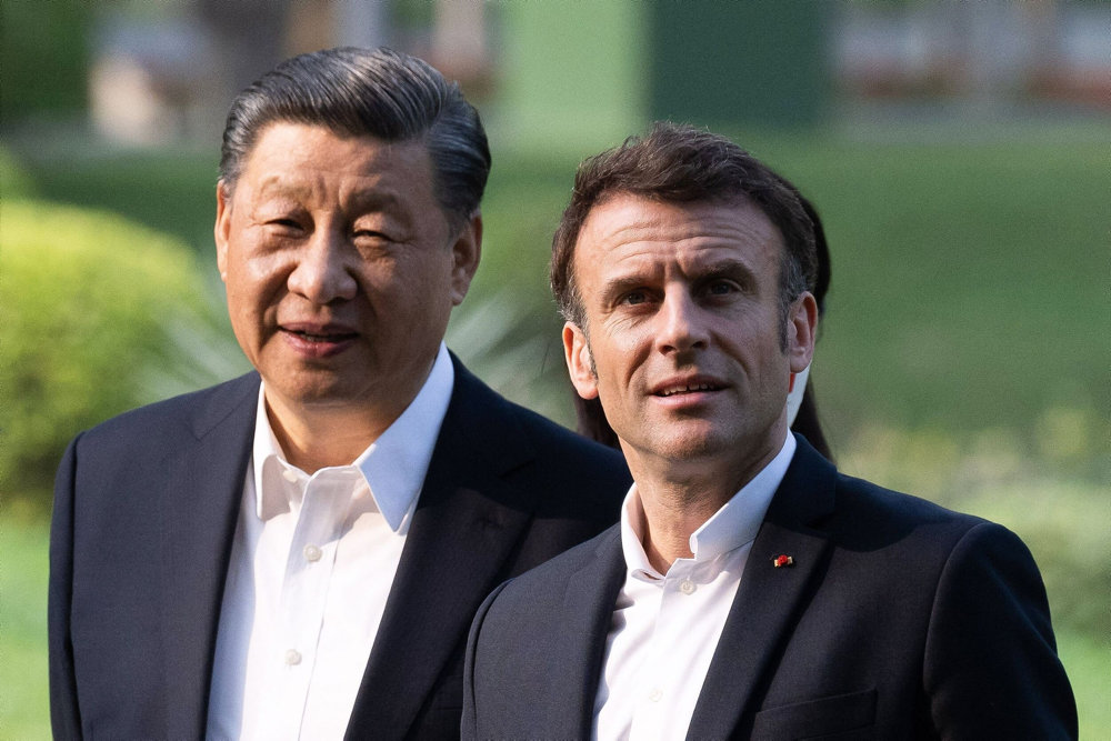 TOPSHOT-CHINA-FRANCE-DIPLOMACY