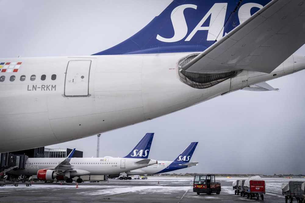 Det skandinaviske flyselskab SAS kommer med årsregnskab