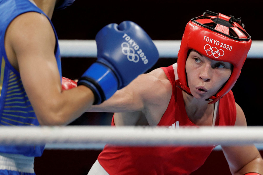 FILE PHOTO: Boxing - Women''s Middleweight - Final