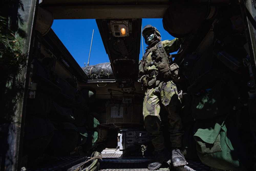 TOPSHOT-SWEDEN-DEFENCE-MILITARY-NATO-EXERCISE-RUSSIA-UKRAINE-CON