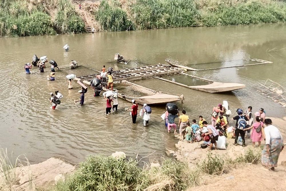 THAILAND-MYANMAR-CONFLICT