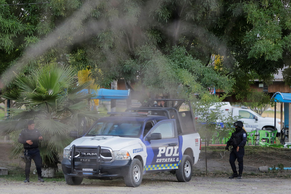 Gunmen storm a water park, in Cortazar