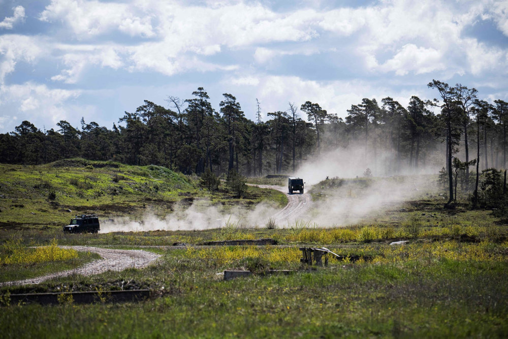 SWEDEN-DEFENCE-MILITARY-NATO-EXERCISE-RUSSIA-UKRAINE-CONFLICT