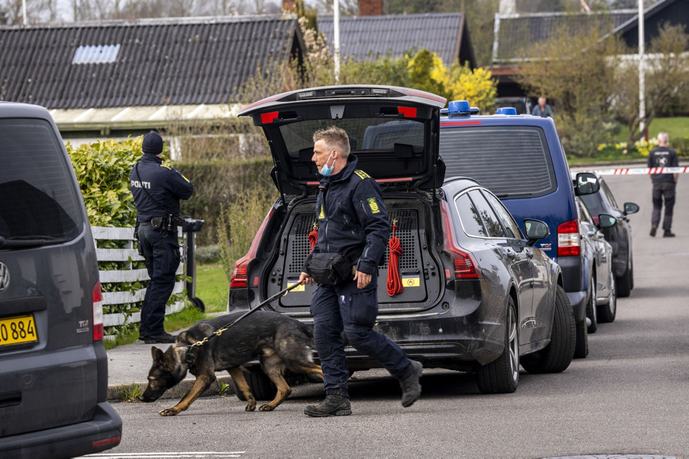 Stort politiopbud på adresse i Korsør