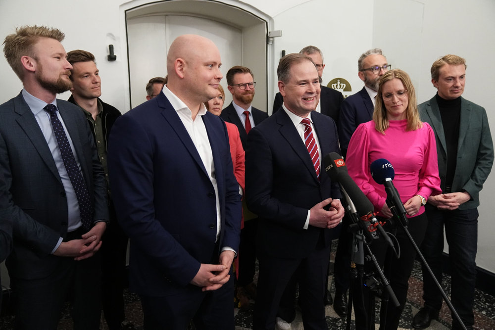 Doorstep om finanslovsaftale for 2023