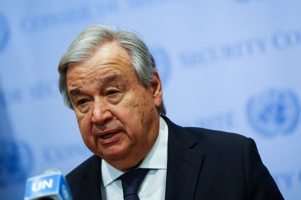 U.N. Secretary-General Antonio Guterres calls for three day Eid truce in Sudan