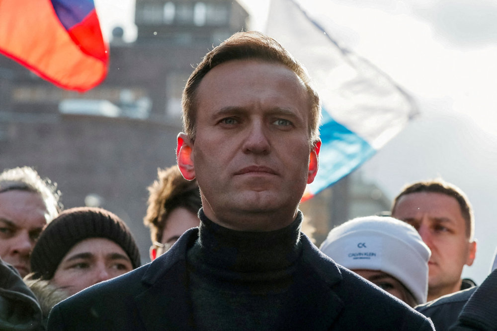 FILE PHOTO: Russian opposition politician Aleksej Navalnyj is pictured in 2020 in Moscow