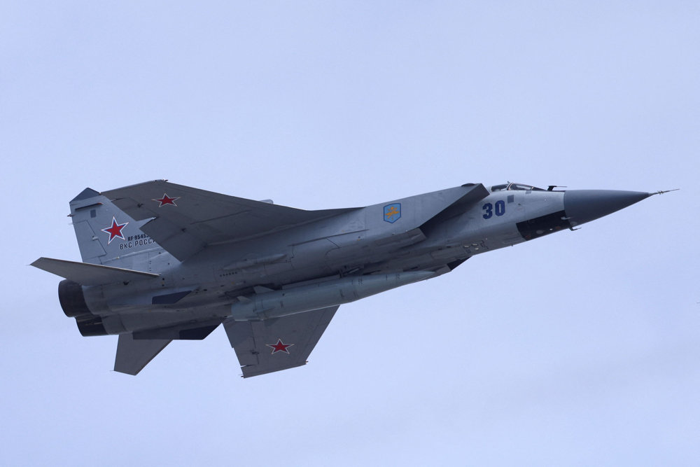 Rehearsal for Victory Day Parade in Moscow