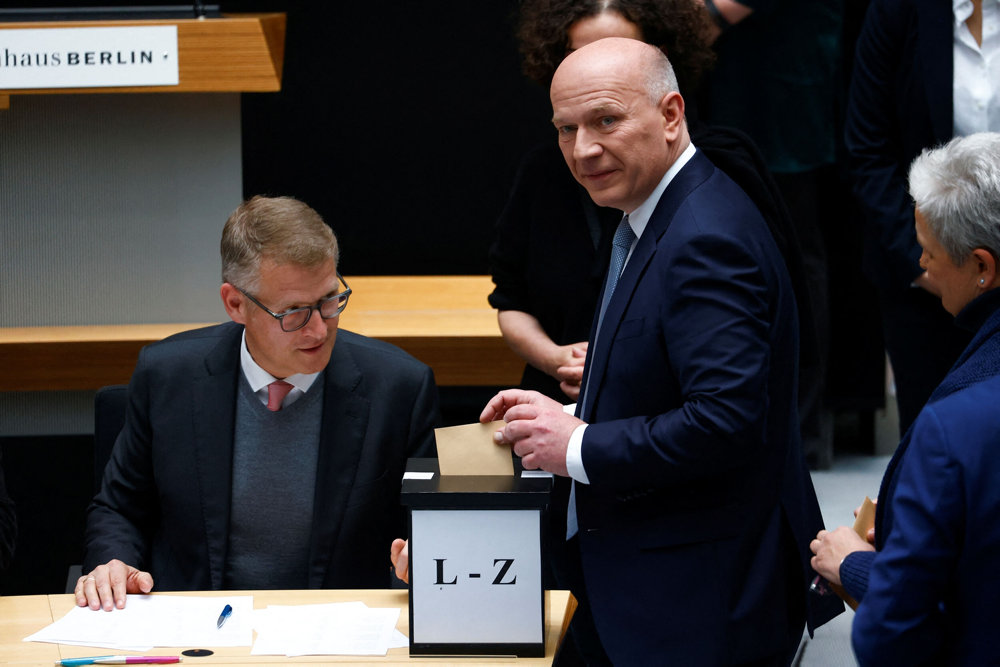 Inauguration ceremony of new Berlin Mayor Kai Wegner