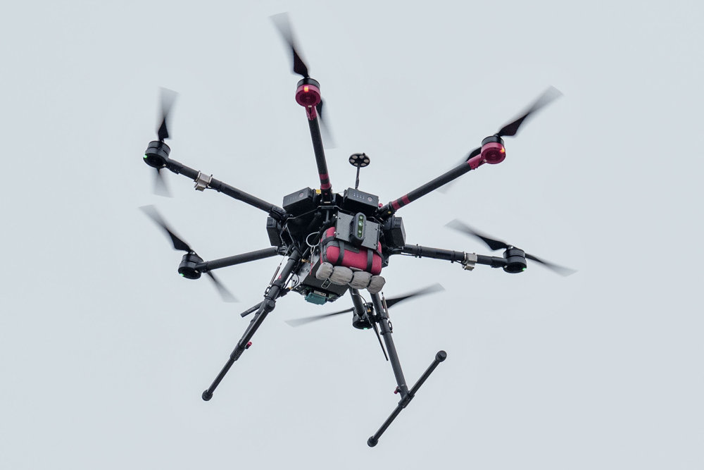 Dronelevering af hjertestartere ved hjertestop i Aalborg