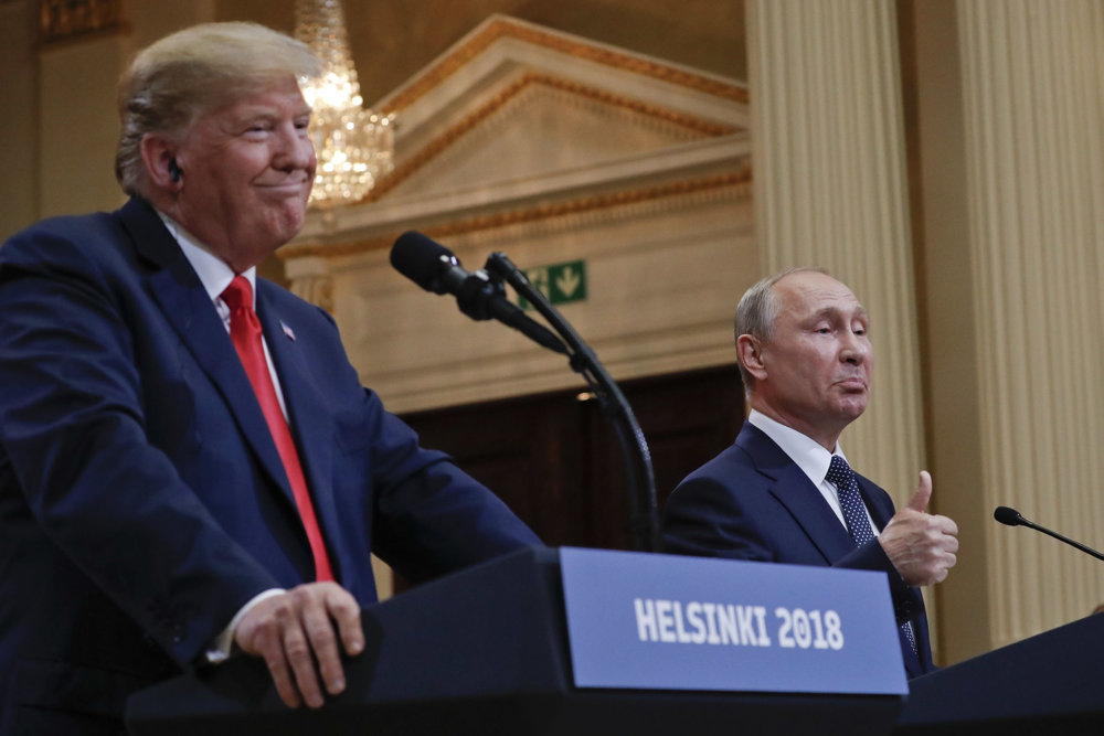 Donald Trump, Vladimir Putin