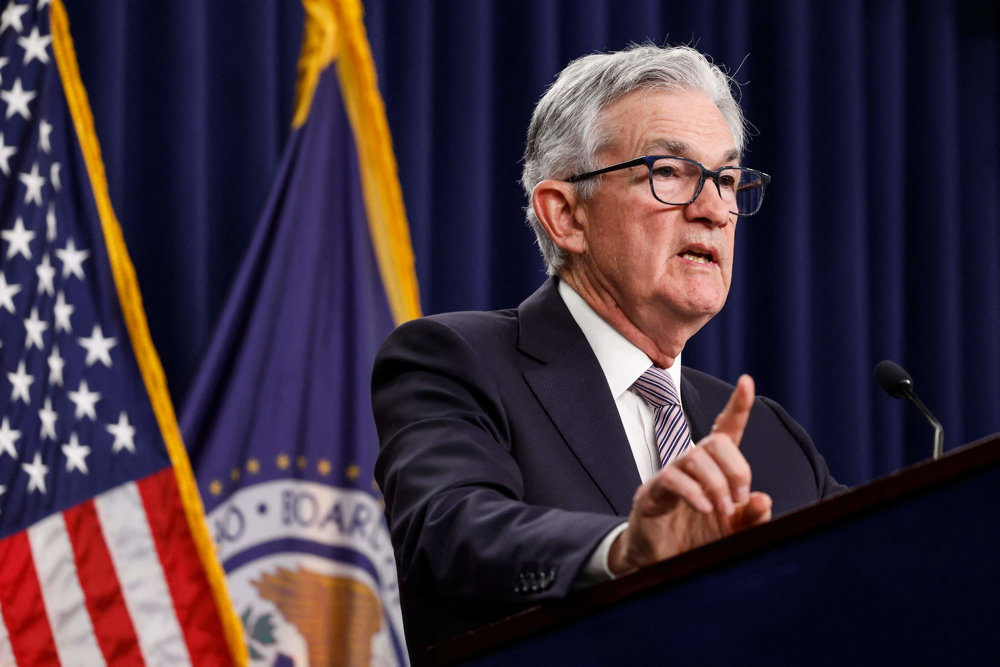 Fed Chair Jerome Powell Holds News Conference On Interest Rates