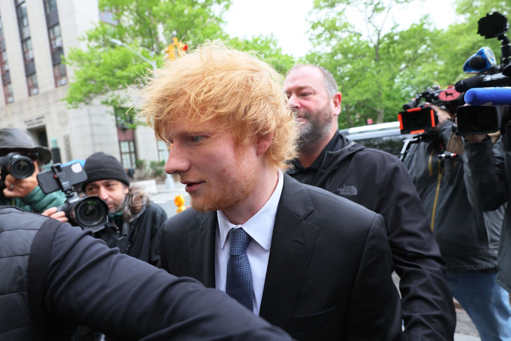 Jury Deliberates In Ed Sheeran''s Copyright Trial In New York