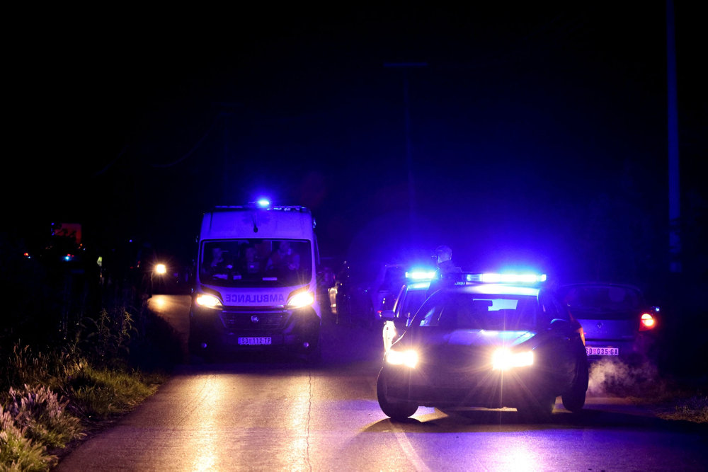 Aftermath of shooting in Malo Orasje