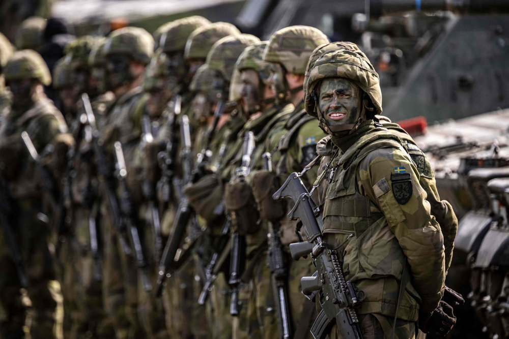 SWEDEN-MILITARY-EXERCISE-AURORA 23