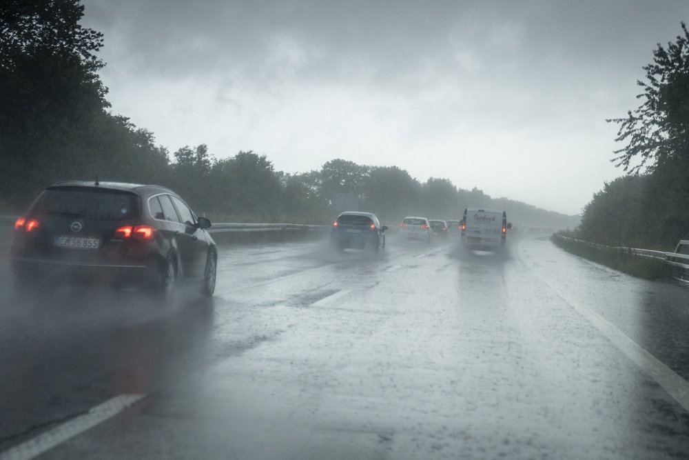 Regn rammer Sjælland