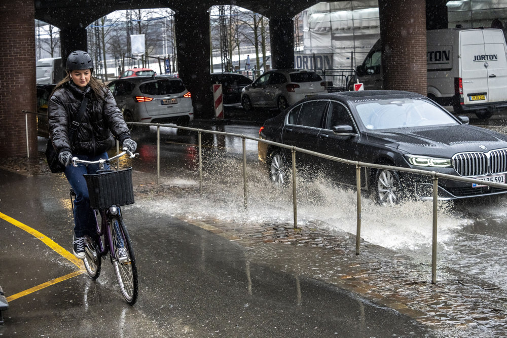 Regn ved Langebro