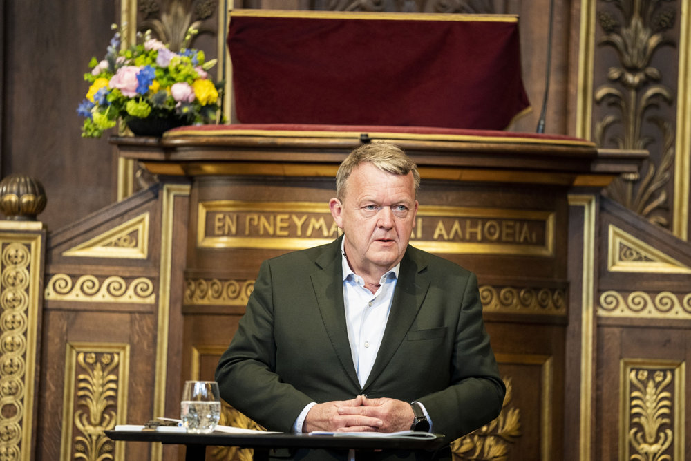 Udenrigsminister Lars Løkke Rasmussen på Københavns Universitet