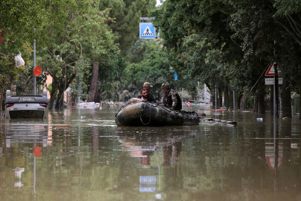 Aftermath of deadly floods in northern Italy