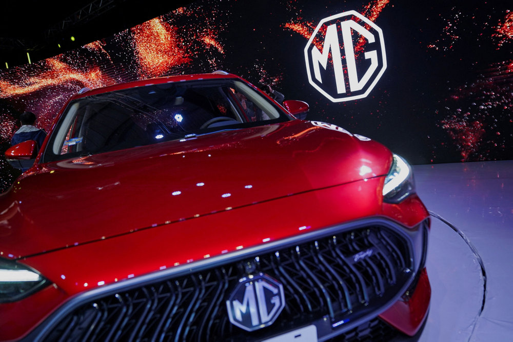 MG Motor Mexico, owned by China''s SAIC Motor, launches an electric vehicle