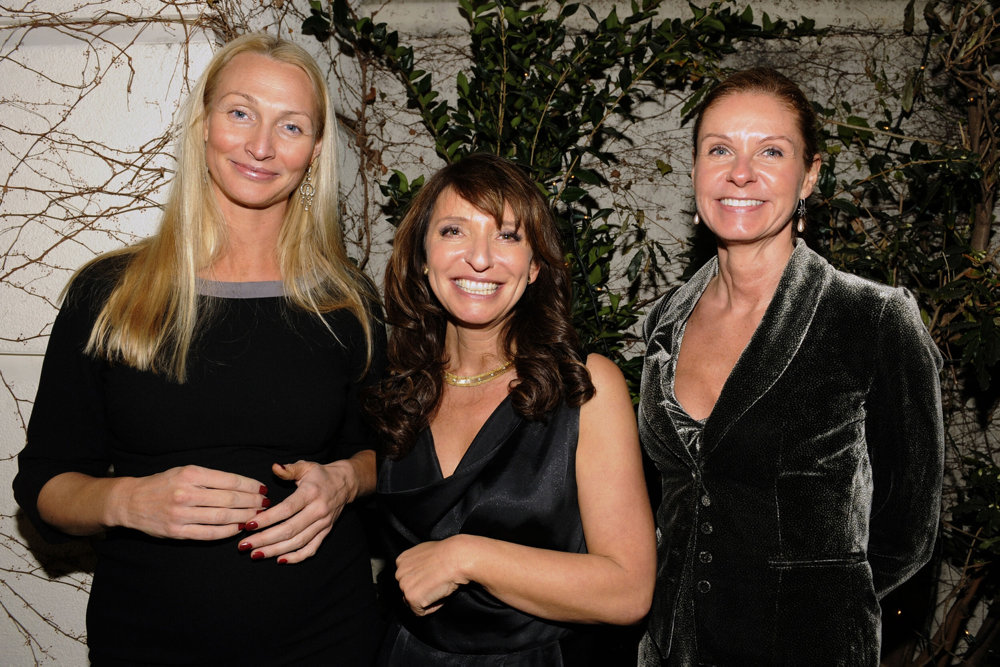 Susanne Bier, Sisse Graum Joergensen and Pernelle Bech Christensen attend a reception for their film