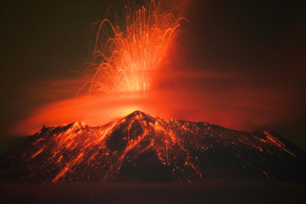 MEXICO-VOLCANO-POPOCATEPETL